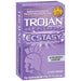 Trojan Her Pleasure Ecstasy Ultrasmooth Lubricant,10-count Condom Trojan 