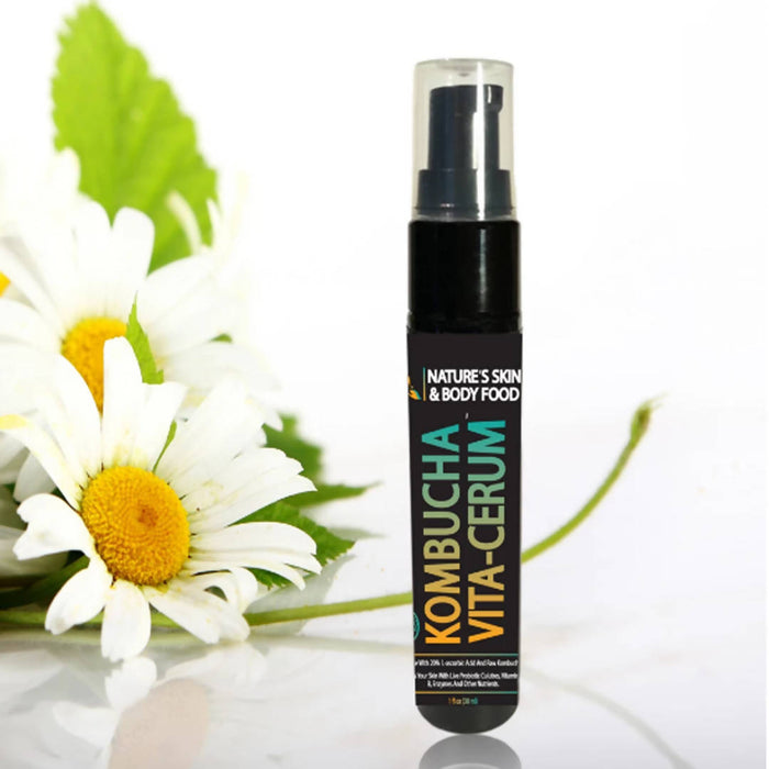 Kombucha Vitamin C Serum Skin Care Natures Skin and Body 