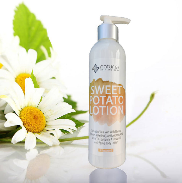 Natures Sweet Potato Lotion Skin Care Natures Skin and Body 