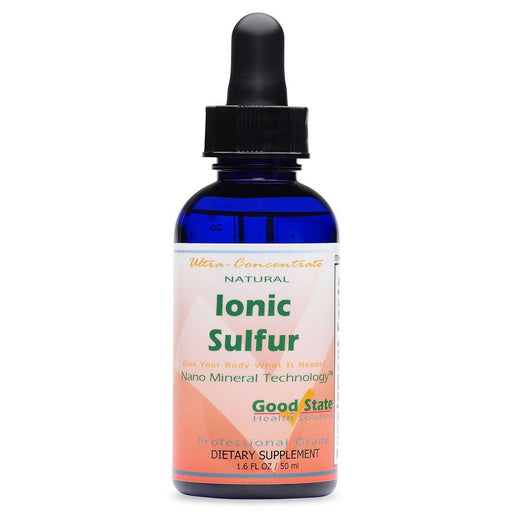Good State Liquid Ionic Sulfur Ultra Concentrate (10 drops equals 30 mg - 100 servings per bottle) Supplement Good State 