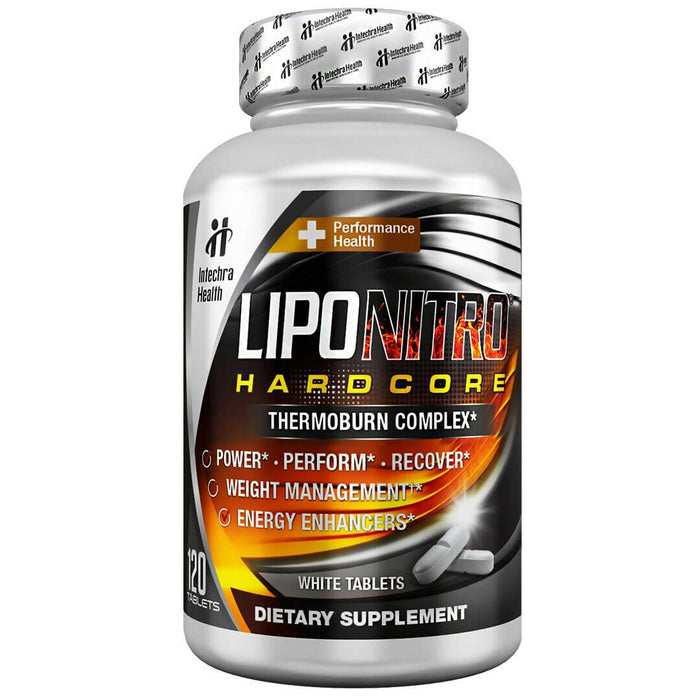 LIPONITRO HARDCORE THERMOBURN COMPLEX + ENERGY BOOST Supplement Intechra 