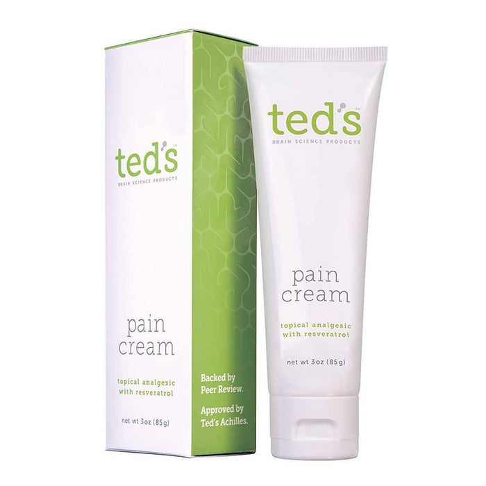Ted's Pain Cream with Resveratrol Supplement Ted's Brain Science Products 