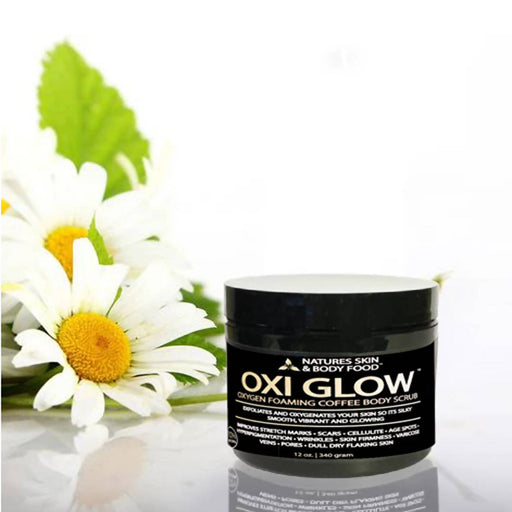 Oxi Glow-Bubbling Oxygen Coffee Scrub Skin Care Natures Skin and Body 
