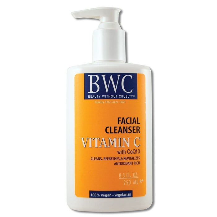 Vitamin C with Coq10 Facial Cleanser 8.5 oz. Cosmetics Beauty Without Cruelty 