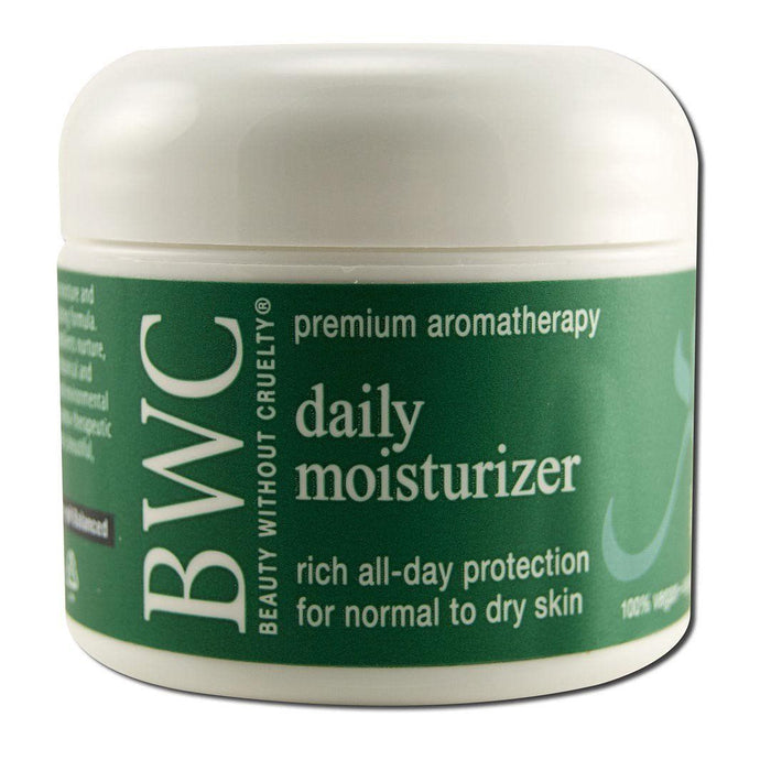 Aromatherapy Skin Care Daily Moisturizer 2 oz. Cosmetics Beauty Without Cruelty 