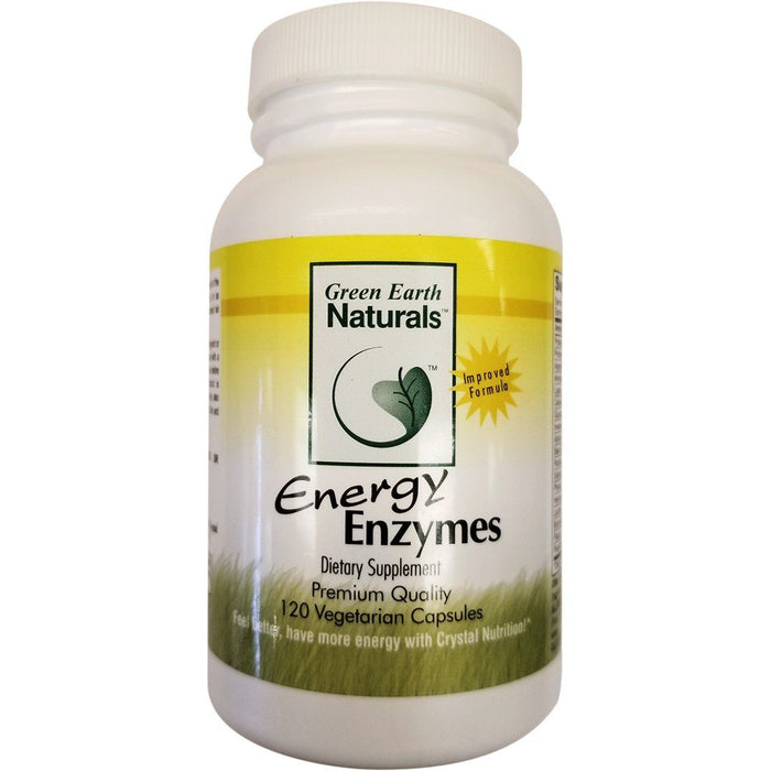 Energy Enzymes Supplement Green Earth Naturals 