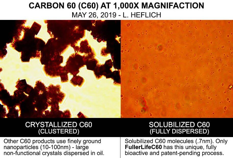BioActiveC60 Carbon 60 (C60) Strips 3-Pack Subscription Supplement FullerLifeC60 