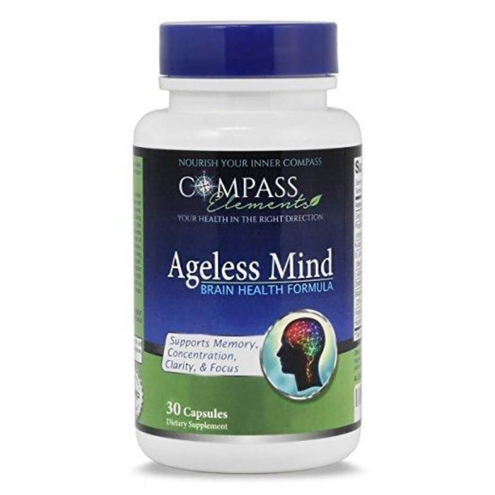 Ageless Mind Brain Health Formula Supplement Compass Elements 