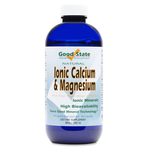 Good State Liquid Ionic Calcium and Magnesium (8 fl oz) Supplement GoodState 