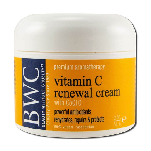 Vitamin C with Coq10 Renewal Moisturizer 2 oz. Cosmetics Beauty Without Cruelty 