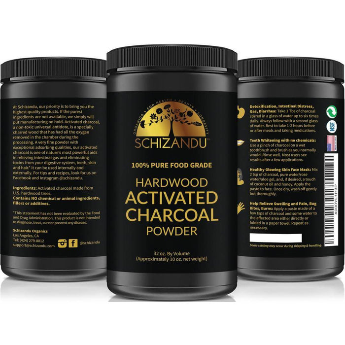 100% Pure FOOD GRADE Activated Charcoal Powder! Choose Your SUPER DEALS Here! Supplement Schizandu Organics 
