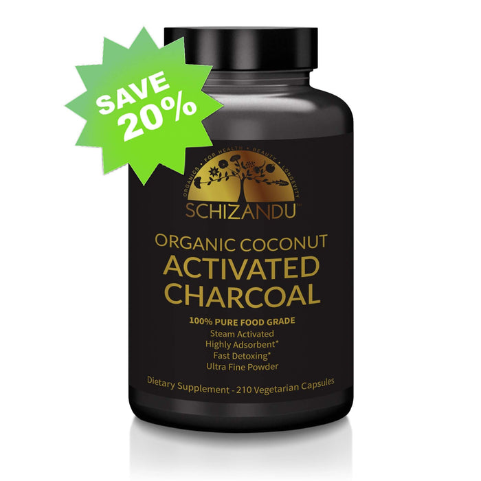 Organic Activated Coconut Charcoal Capsules! Choose Your SUPER DEALS Here! Supplement Schizandu Organics 