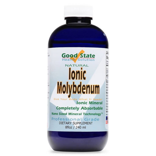 Good State Liquid Ionic Molybdenum (96 servings at 75 mcg, plus 2 mg of fulvic acid - 8 fl oz) Supplement GoodState 