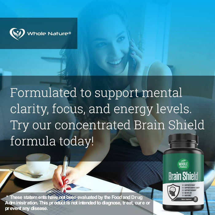 Whole Nature Brain Shield Supplement Supplement Whole Nature 