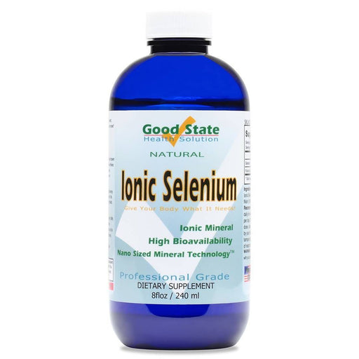 Good State Liquid Ionic Selenium (96 servings at 400mcg, plus 2 mg fulvic acid - 8 fl oz) Supplement GoodState 