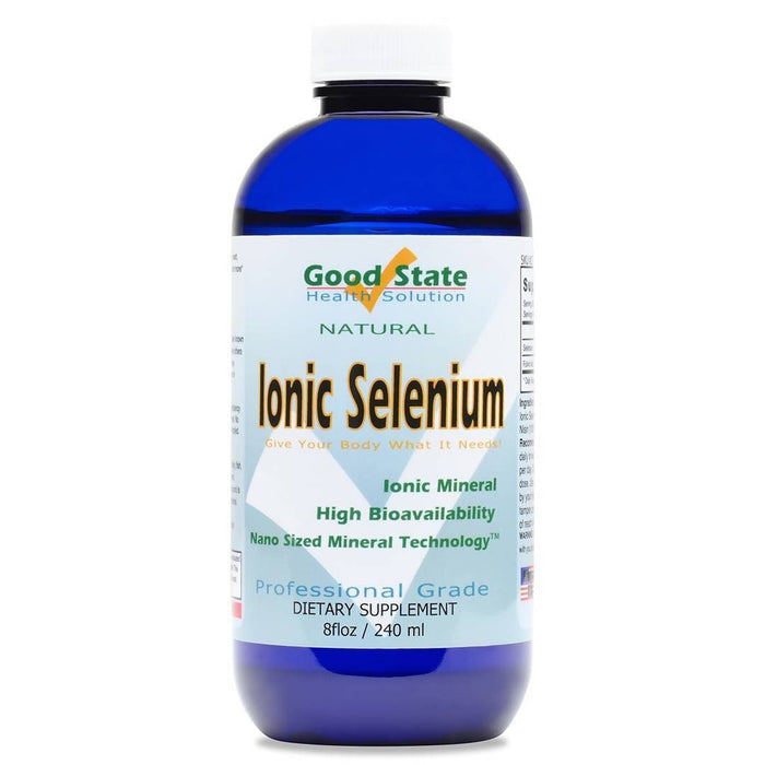 Good State Liquid Ionic Selenium (96 servings at 400mcg, plus 2 mg fulvic acid - 8 fl oz) Supplement GoodState 