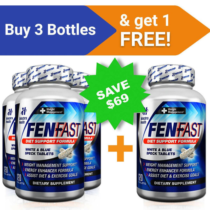 FENFAST 375 Top Choice Diet Pills! Get One FREE! Supplement Intechra BUY 3 GET 1 FREE (SAVE $69.05) 