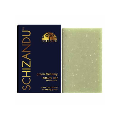 Clay Cleansing Bar Soap, Organic Herbal Skin Detox with French Green Clay Skin Care Schizandu Organics 