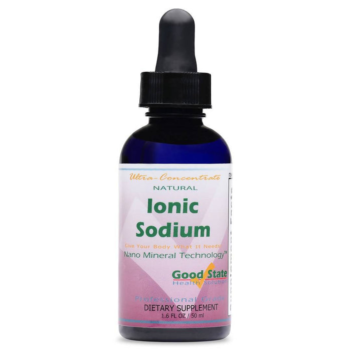 Good State Liquid Ionic Sodium Ultra Concentrate (10 drops equals 70 mg - 100 servings per bottle) Supplement Good State 