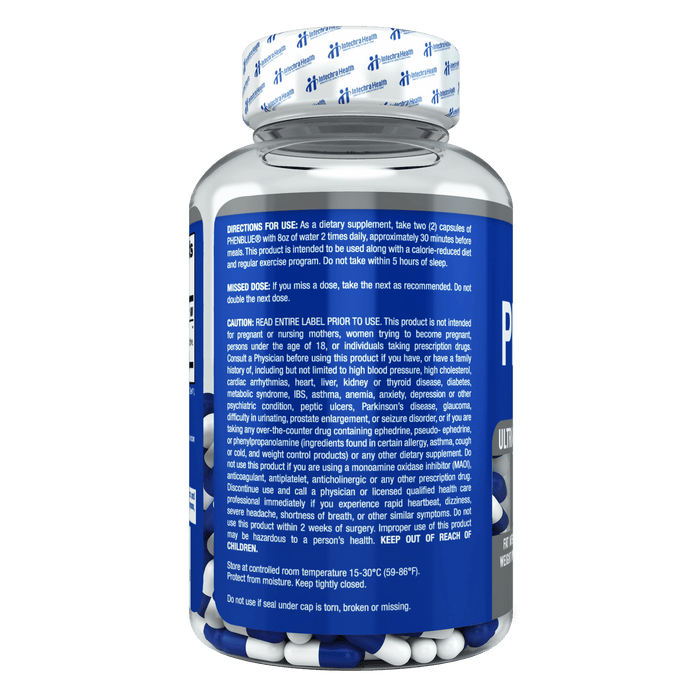 PHENBLUE – FAT INTERACTING INGREDIENTS + DIET SUPPORT* Supplement Intechra 