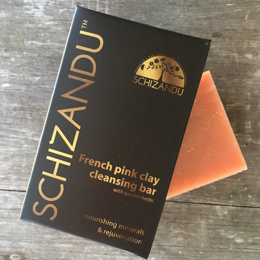 French Pink Clay Cleansing Bar Skin Care Schizandu Organics 