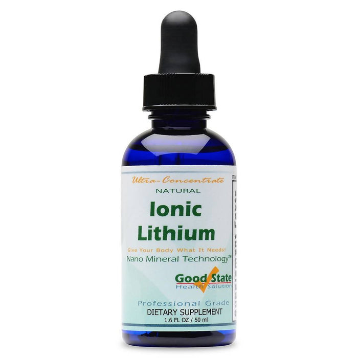 Good State Liquid Ionic Lithium Ultra Concentrate (10 drops equals 500 mcg - 100 servings per bottle) Supplement Good State 