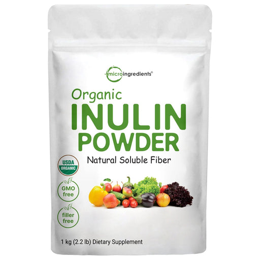 Organic Inulin FOS Powder, 2.2 Pounds BestVendor 