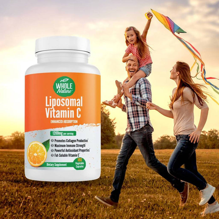 Whole Nature Liposomal Vitamin C 1200 mg Supplement Whole Nature 